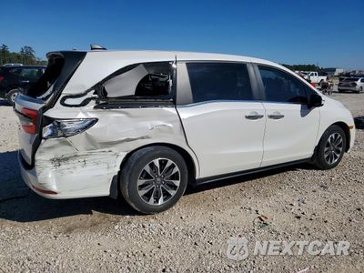 Trzecie zdjęcie samochodu z tyłu: 2024 HONDA ODYSSEY EXL VIN:5FNRL6H67RB043548 - miniatura