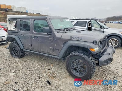 Czwarte zdjęcie samochodu z boku: 2024 JEEP WRANGLER SPORT VIN:1C4PJXDG7RW266413 - miniatura