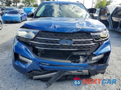 Piąte zdjęcie samochodu w środku: 2020 FORD EXPLORER XLT VIN:1FMSK7DHXLGD13477 - miniatura