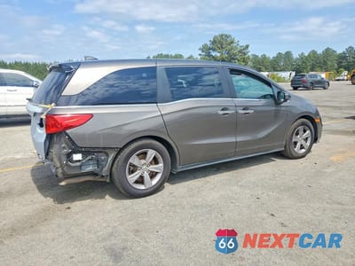 Trzecie zdjęcie samochodu z tyłu: 2019 HONDA ODYSSEY EXL VIN:5FNRL6H77KB035657 - miniatura