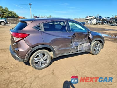 Trzecie zdjęcie samochodu z tyłu: 2022 HONDA HR-V EX VIN:3CZRU6H51NM716984 - miniatura