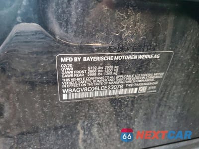 Zdjęcie 12 z 13 samochodu: 2020 BMW M850XI VIN:WBAGV8C06LCE23078 - miniatura