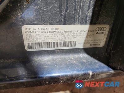 Zdjęcie 12 z 13 samochodu: 2010 AUDI A4 PREMIUM PLUS VIN:WAUFFAFL8AN005478 - miniatura