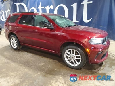 Czwarte zdjęcie samochodu z boku: 2023 DODGE DURANGO GT VIN:1C4RDJDG1PC604674 - miniatura