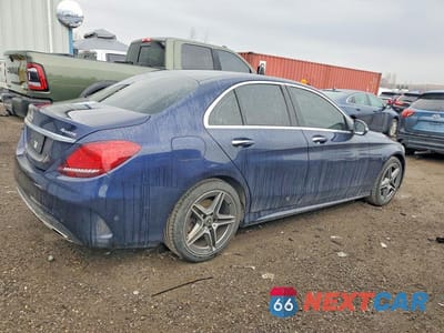 Trzecie zdjęcie samochodu z tyłu: 2019 MERCEDES-BENZ C 300 4MATIC VIN:55SWF8EB4KU283958 - miniatura