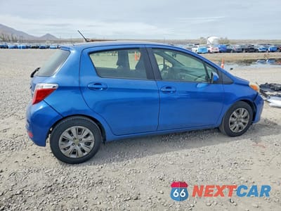 Trzecie zdjęcie samochodu z tyłu: 2013 TOYOTA YARIS 5-DOOR L VIN:JTDKTUD36DD543072 - miniatura