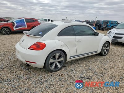 Trzecie zdjęcie samochodu z tyłu: 2012 VOLKSWAGEN BEETLE VIN:3VWV67AT8CM663806 - miniatura