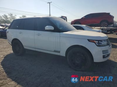 Czwarte zdjęcie samochodu z boku: 2016 LAND ROVER RANGE ROVER HSE VIN:SALGS2KF3GA258001 - miniatura