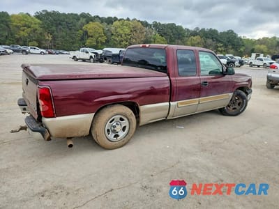 Trzecie zdjęcie samochodu z tyłu: 2003 CHEVROLET SILVERADO C1500 VIN:2GCEC19V431204908 - miniatura