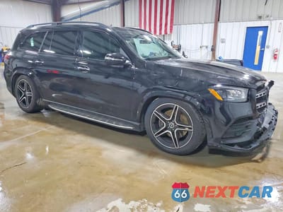 Czwarte zdjęcie samochodu z boku: 2021 MERCEDES-BENZ GLS 580 4MATIC VIN:4JGFF8GE4MA411731 - miniatura