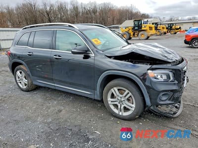 Czwarte zdjęcie samochodu z boku: 2021 MERCEDES-BENZ GLB 250 4MATIC VIN:W1N4M4HB6MW147535 - miniatura