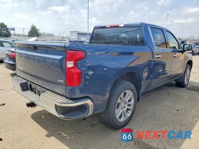 Trzecie zdjęcie samochodu z tyłu: 2023 CHEV SILVERADO VIN:1GCUDGED2PZ109334 - miniatura