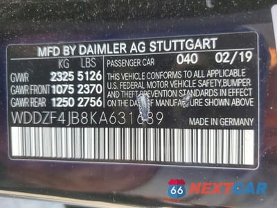 Zdjęcie 13 z 13 samochodu: 2019 MERCEDES-BENZ E 300 VIN:WDDZF4JB8KA631689 - miniatura