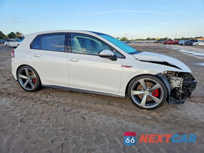 Czwarte zdjęcie samochodu z boku: 2023 VOLKSWAGEN GTI SE VIN:WVW3A7CD1PW166570 - miniatura