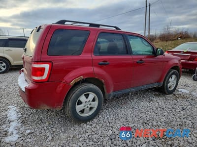 Trzecie zdjęcie samochodu z tyłu: 2010 FORD ESCAPE XLT VIN:1FMCU0D79AKA78156 - miniatura