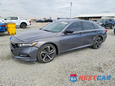 2018 HONDA ACCORD SPORT 1HGCV1F30JA252804 - główne zdjęcie licytacji z USA - miniatura