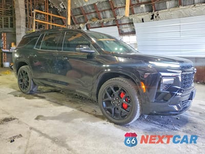 Czwarte zdjęcie samochodu z boku: 2024 CHEVROLET TRAVERSE RS VIN:1GNEVLKS2RJ151444 - miniatura