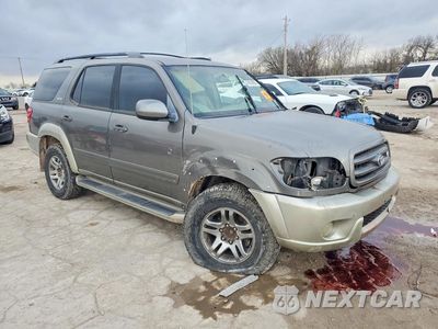 Czwarte zdjęcie samochodu z boku: 2004 TOYOTA SEQUOIA SR5 VIN:5TDZT34A94S211106 - miniatura