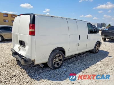 Trzecie zdjęcie samochodu z tyłu: 2006 GMC SAVANA G1500 VIN:1GTFG15X861213573 - miniatura