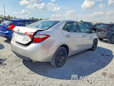 Trzecie zdjęcie samochodu z tyłu: 2016 TOYOTA COROLLA LE VIN:5YFBURHE3GP382137 - miniatura