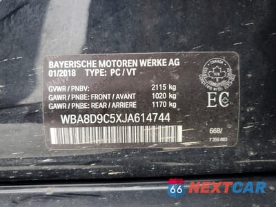 Zdjęcie 13 z 13 samochodu: 2018 BMW 330 XI VIN:WBA8D9C5XJA614744 - miniatura