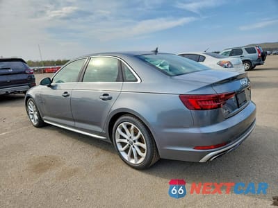 Drugie zdjęcie samochodu z przodu: 2019 AUDI A4 PREMIUM PLUS VIN:WAUENAF4XKN005653 - miniatura