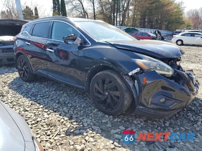 Czwarte zdjęcie samochodu z boku: 2018 NISSAN MURANO SL VIN:5N1AZ2MHXJN132768 - miniatura