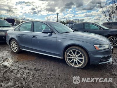 Czwarte zdjęcie samochodu z boku: 2014 AUDI A4 VIN:WAUFFAFL3EN040516 - miniatura