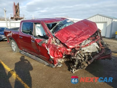 Czwarte zdjęcie samochodu z boku: 2019 GMC SIERRA K1500 DENALI VIN:3GTU9FED5KG159326 - miniatura