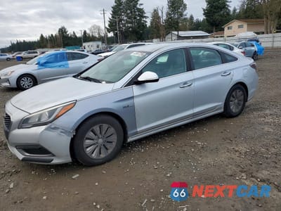 2016 HYUNDAI SONATA HYBRID SE KMHE24L10GA039098 - główne zdjęcie licytacji z USA - miniatura