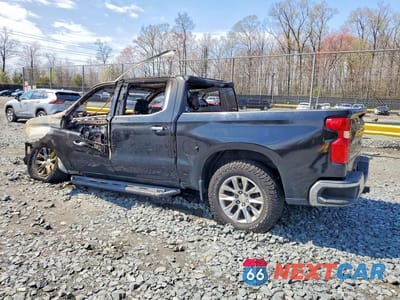 Drugie zdjęcie samochodu z przodu: 2021 CHEVROLET SILVERADO K1500 LTZ VIN:1GCUYGEDXMZ223016 - miniatura