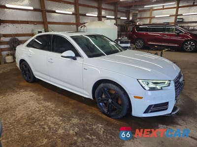 Czwarte zdjęcie samochodu z boku: 2017 AUDI A4 PREMIUM PLUS VIN:WAUENAF47HN039347 - miniatura