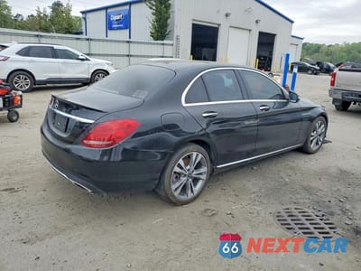 Trzecie zdjęcie samochodu z tyłu: 2018 MERCEDES-BENZ C 300 VIN:WDDWF4JB4JR390930 - miniatura