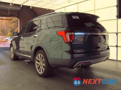 Trzecie zdjęcie samochodu z tyłu: 2016 FORD EXPLORER LIMITED VIN:1FM5K7F86GGA98891 - miniatura