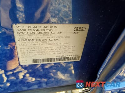 Zdjęcie 14 z 14 samochodu: 2015 AUDI SQ5 PREMIUM PLUS VIN:WA1CGAFP1FA093143 - miniatura