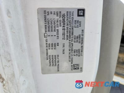 Zdjęcie 12 z 12 samochodu: 2014 CHEVROLET EXPRESS 2500 CARGO DELIVERY VAN VIN:1GCWGFFA1E1102112 - miniatura