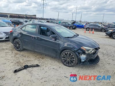 Czwarte zdjęcie samochodu z boku: 2016 TOYOTA COROLLA S PLUS VIN:2T1BURHE6GC563152 - miniatura
