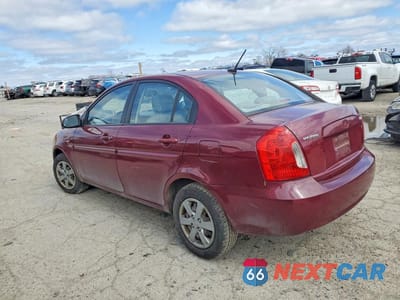Drugie zdjęcie samochodu z przodu: 2008 HYUNDAI ACCENT GLS VIN:KMHCN46C38U278947 - miniatura