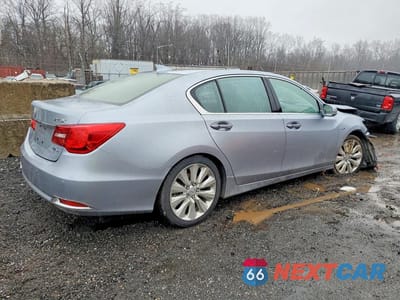 Trzecie zdjęcie samochodu z tyłu: 2016 ACURA RLX SPORT HYBRID ADVANCE VIN:JH4KC2F9XGC000354 - miniatura