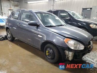 Czwarte zdjęcie samochodu z boku: 2008 HYUNDAI ACCENT GS VIN:KMHCM36C38U084139 - miniatura
