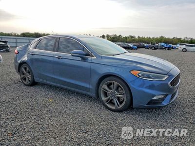 Czwarte zdjęcie samochodu z boku: 2018 FORD FUSION SPORT VIN:3FA6P0VP2JR107196 - miniatura