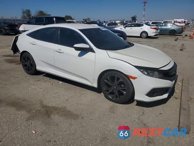 Czwarte zdjęcie samochodu z boku: 2020 HONDA CIVIC SPORT VIN:2HGFC2F83LH586561 - miniatura