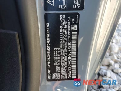 Zdjęcie 13 z 13 samochodu: 2022 BMW M240XI VIN:3MW53CM03N8C77230 - miniatura