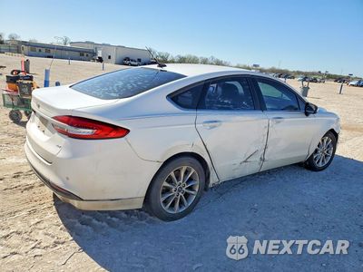 Trzecie zdjęcie samochodu z tyłu: 2017 FORD FUSION SE VIN:3FA6P0H78HR349870 - miniatura