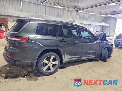 Trzecie zdjęcie samochodu z tyłu: 2021 JEEP GRAND CHEROKEE L LIMITED VIN:1C4RJKBG8M8200853 - miniatura