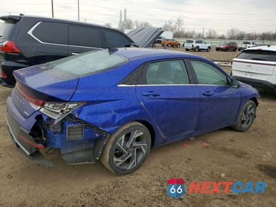 Trzecie zdjęcie samochodu z tyłu: 2025 HYUNDAI ELANTRA LIMITED VIN:KMHLP4DGXSU903609 - miniatura