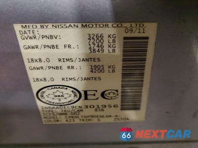 Zdjęcie 12 z 12 samochodu: 2012 NISSAN TITAN SV VIN:1N6AA0EC9CN301956 - miniatura