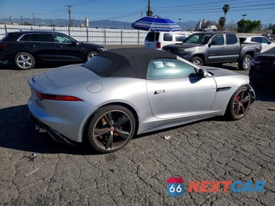 Trzecie zdjęcie samochodu z tyłu: 2015 JAGUAR F-TYPE V8 S VIN:SAJWA6GL8FMK13677 - miniatura