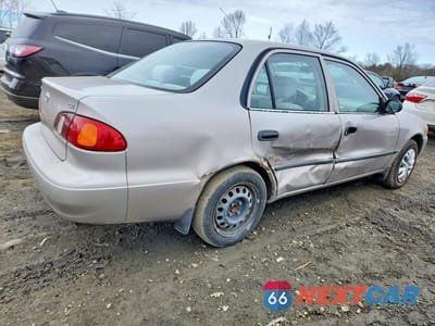 Trzecie zdjęcie samochodu z tyłu: 2000 TOYOTA COROLLA VE VIN:2T1BR12E0YC366071 - miniatura