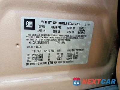 Zdjęcie 13 z 13 samochodu: 2018 BUICK ENCORE PREFERRED VIN:KL4CJASB7JB556370 - miniatura